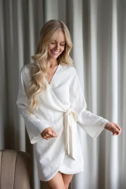 Mjsophia Jacquard Wrap Dress 168861