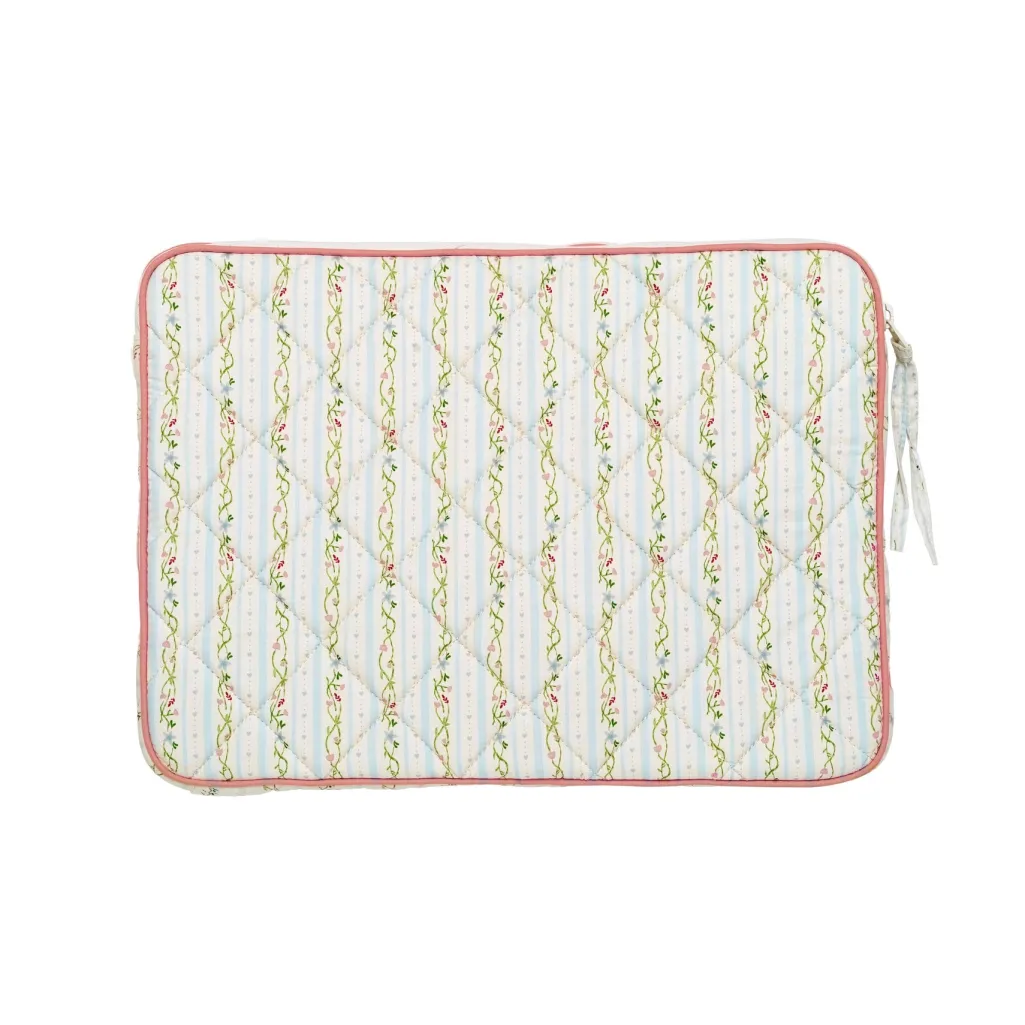 Msalesea Computer Sleeve Summer Stripes Blue