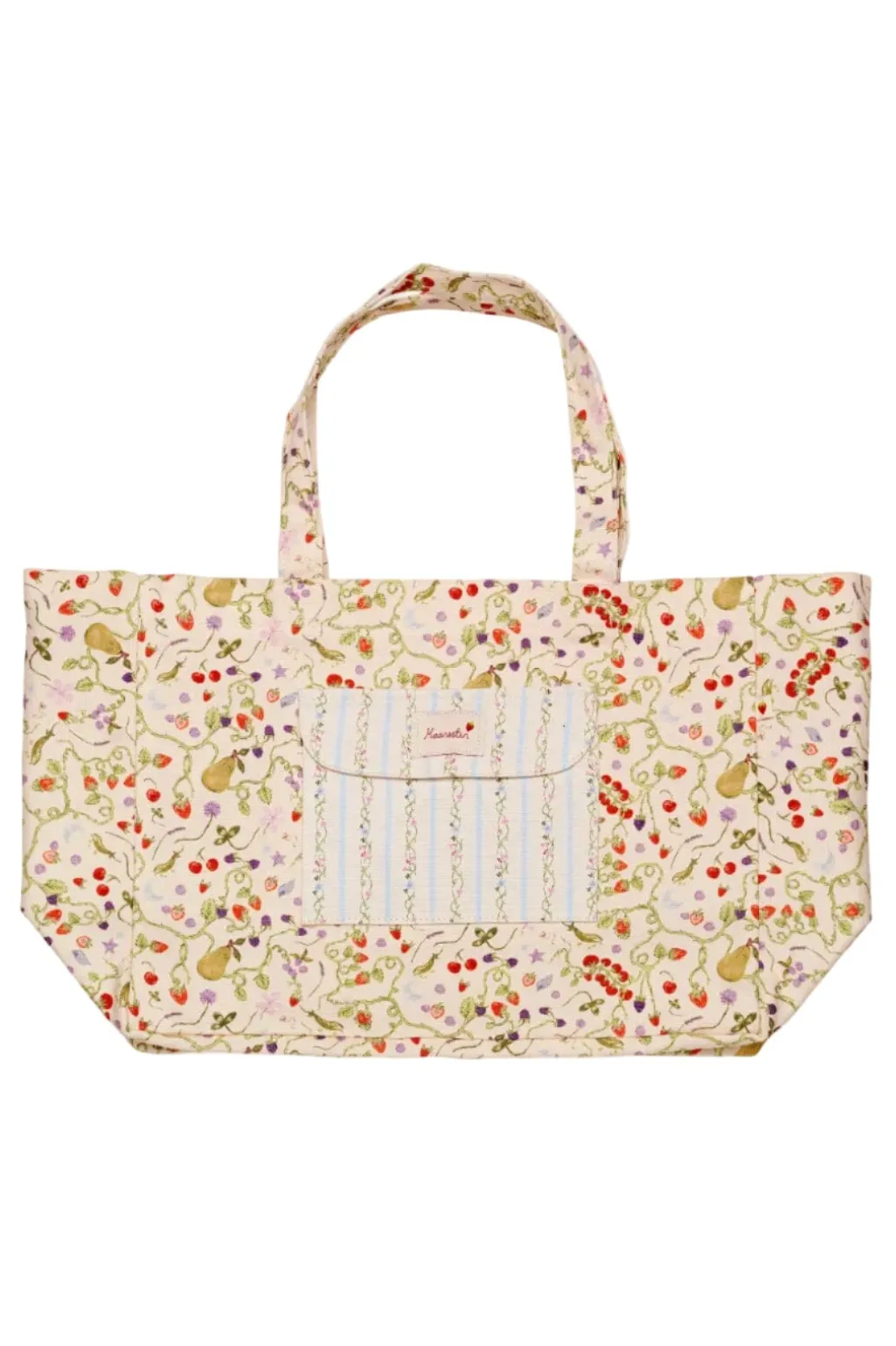 Msbig Canvas Totebag Garden Magic Ivory