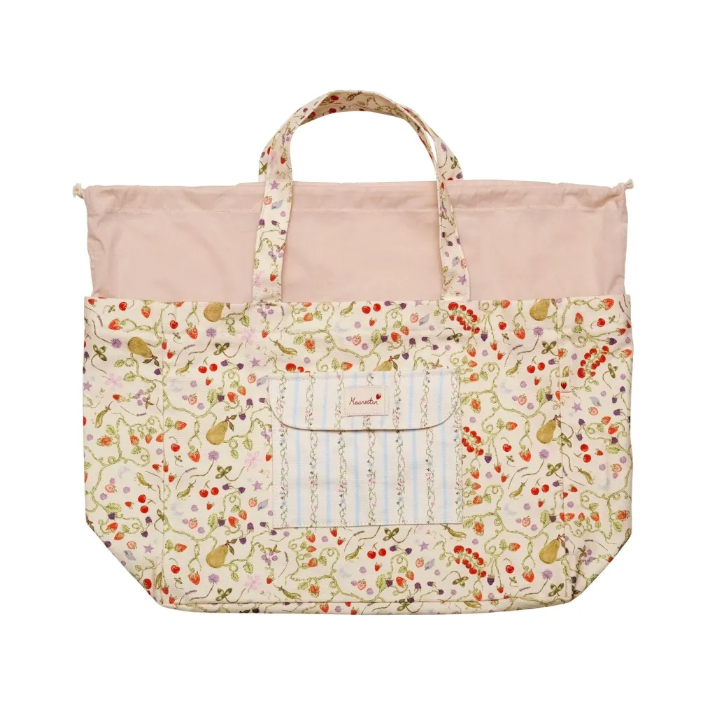 Msbig Canvas Totebag Garden Magic Ivory