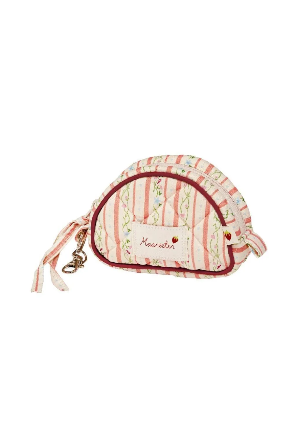 Msrui Keychain Bag Summer Stripes Peach