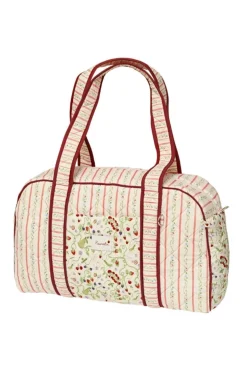 Mssuvi Quilted Bag Summer Stripes Peach