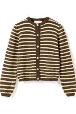 Nln-Mertice Knit Cardigan 16570002