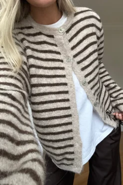 Nln-Mertice Knit Cardigan 16570002