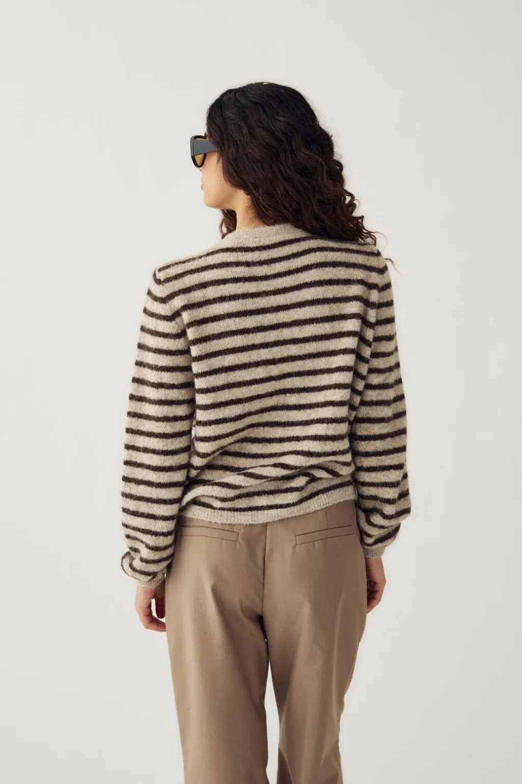 Nln-Mertice Knit Cardigan 16570002