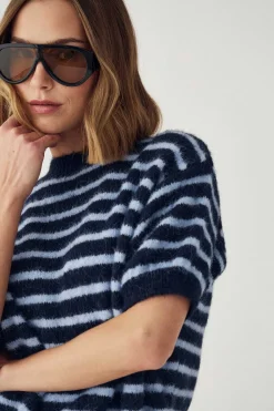 Nln-Monikah Ss Knit 16570003
