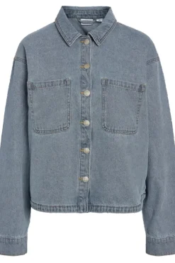 Nmalva L/S Shacket W Fringe Bs039Lb