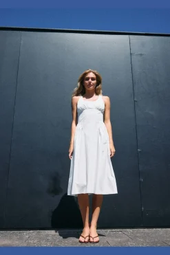 Nmasta Strap Midi Dress Fwd