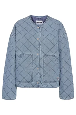 Nmcleo Quilted Denim Jacket