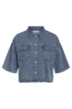 Nmenza S/S Reg Crop Shirt Mg004Mb