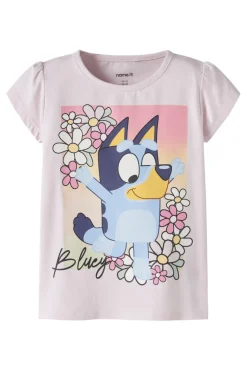 Nmfmaka Bluey Ss Top Sky
