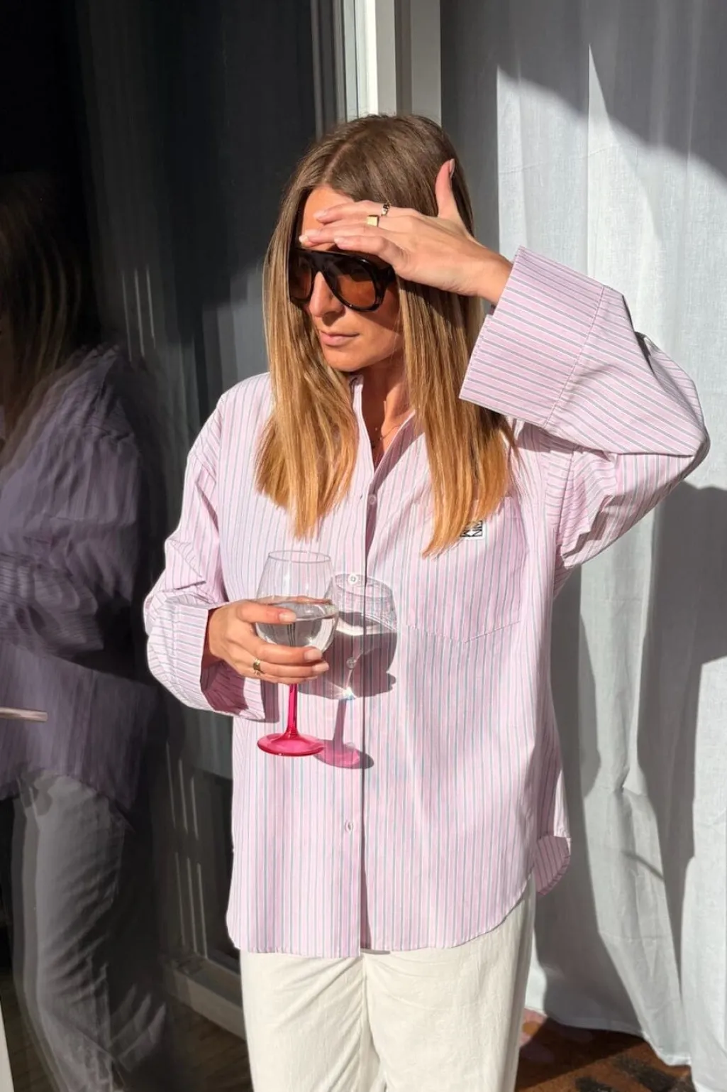 Nmfrida L/S Button Shirt S*