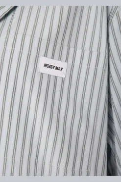 Nmfrida 2/4 Stripe Button Shirt