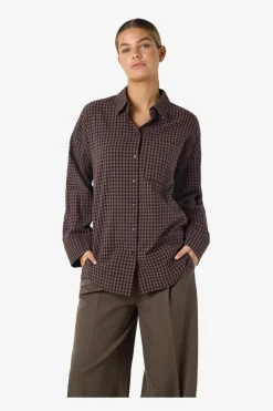 Nmhailey Zoe L/S Check Shirt