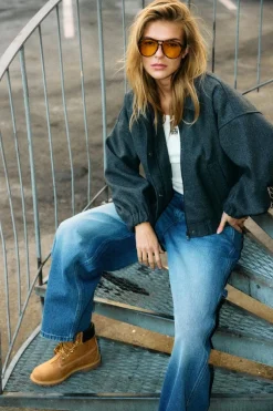 Nmjudy L/S Embr Top