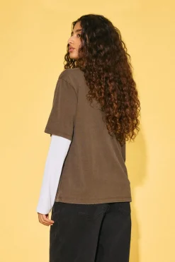 Nmkarla S/S Washed T-Shirt