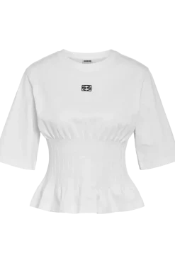 Nmkieran 2/4 Fitted Logo T-Shirt Fwd