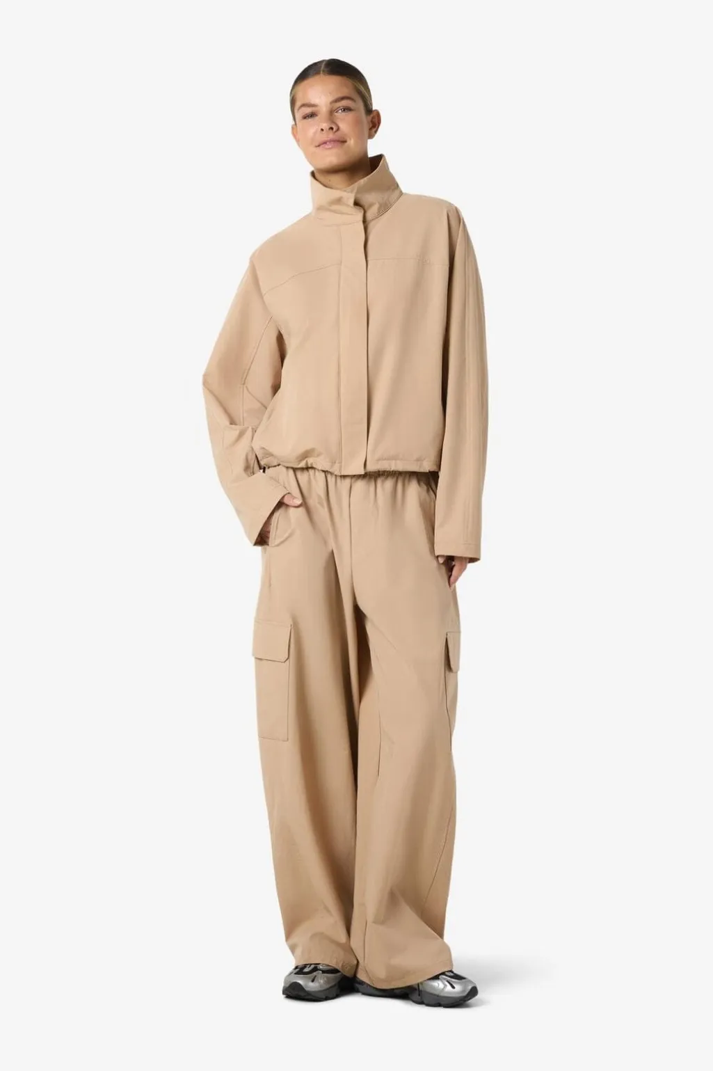 Nmkirby L/S Highneck Zip Jacket