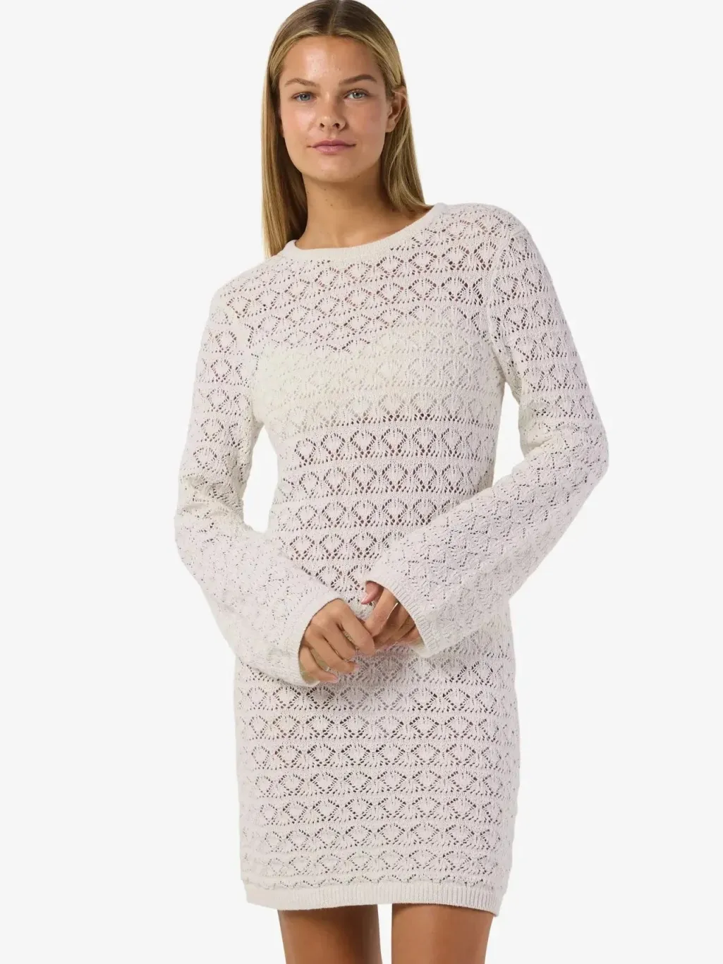 Nmlaika L/S Flared Sleeve Knit Dress Fwd