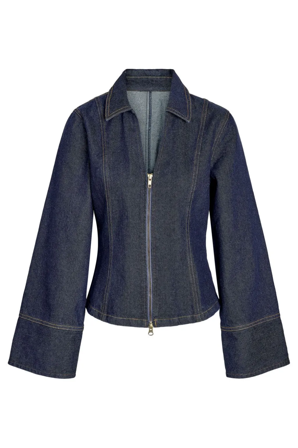 Nmlark L/S V-Neck Zipper Jacket Tnt/17