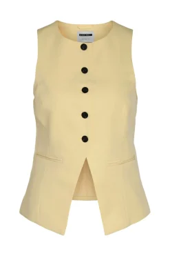 Nmmaile S/L O-Neck Waistcoat Fwd