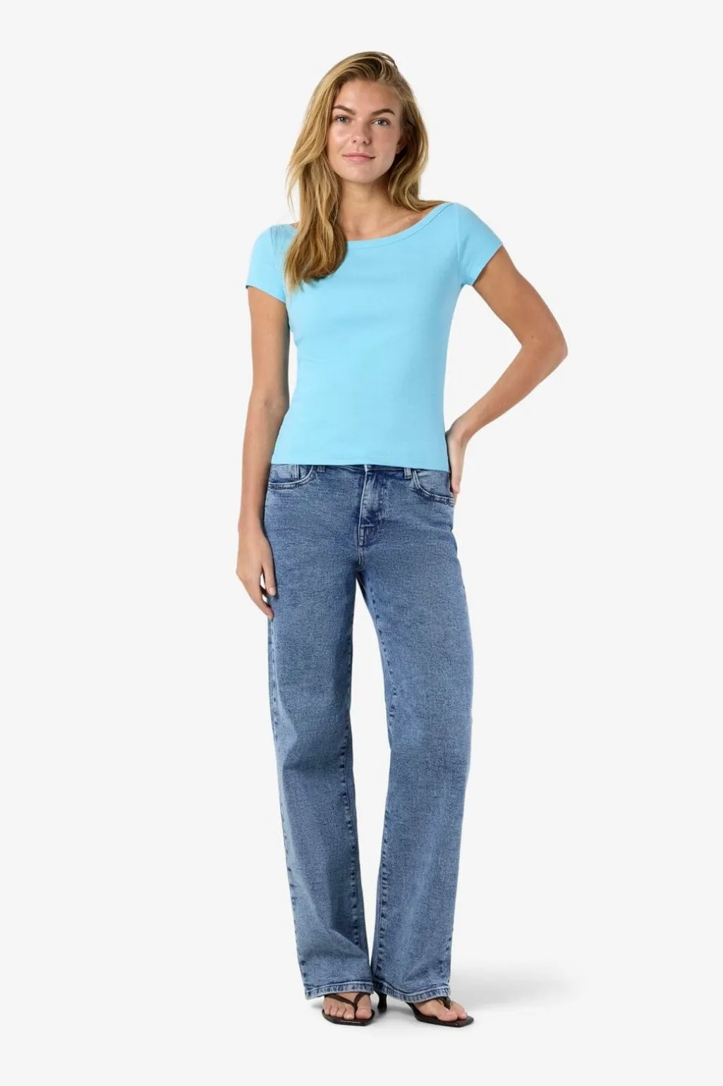 Nmmaya S/S Boatneck Top