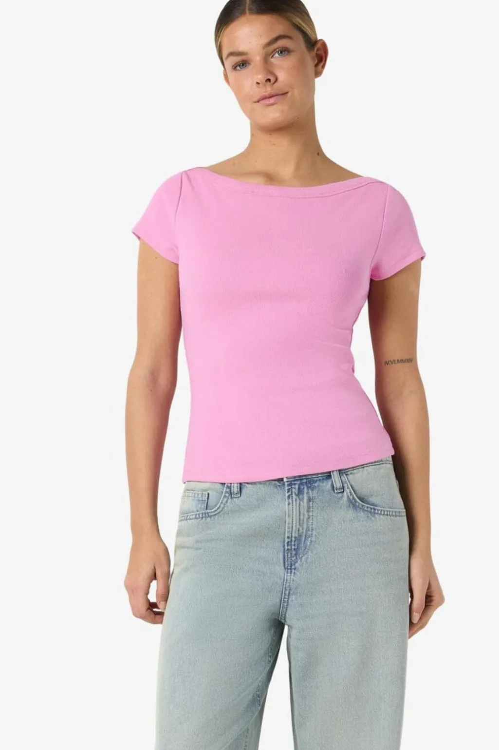 Nmmaya S/S Boatneck Top
