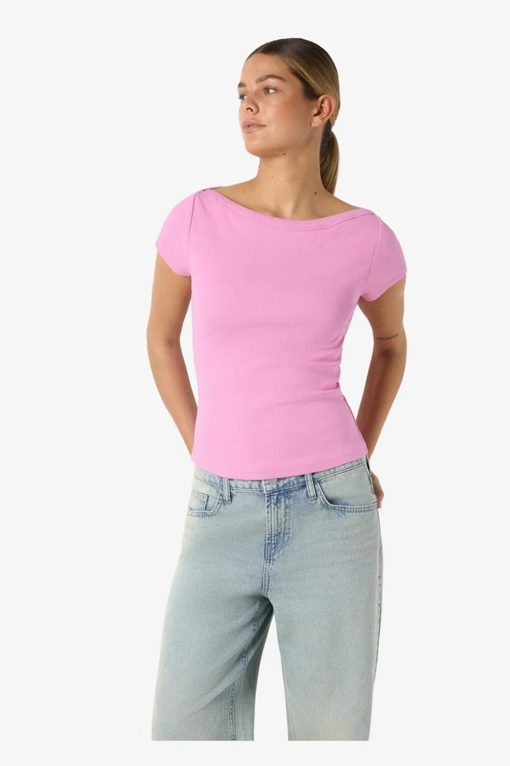 Nmmaya S/S Boatneck Top