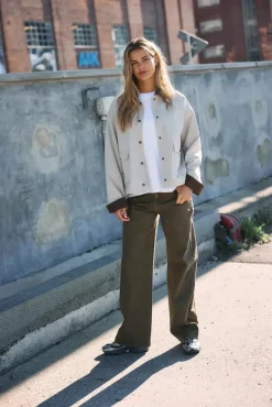 Nmnora Corduroy Collar Jacket
