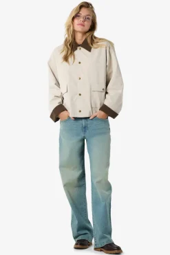 Nmnora Corduroy Collar Jacket
