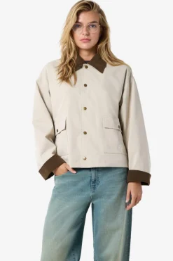 Nmnora Corduroy Collar Jacket
