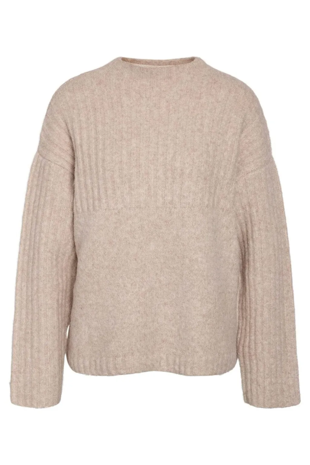 Nmnyla L/S Loose High Neck Knit Fwd Dd