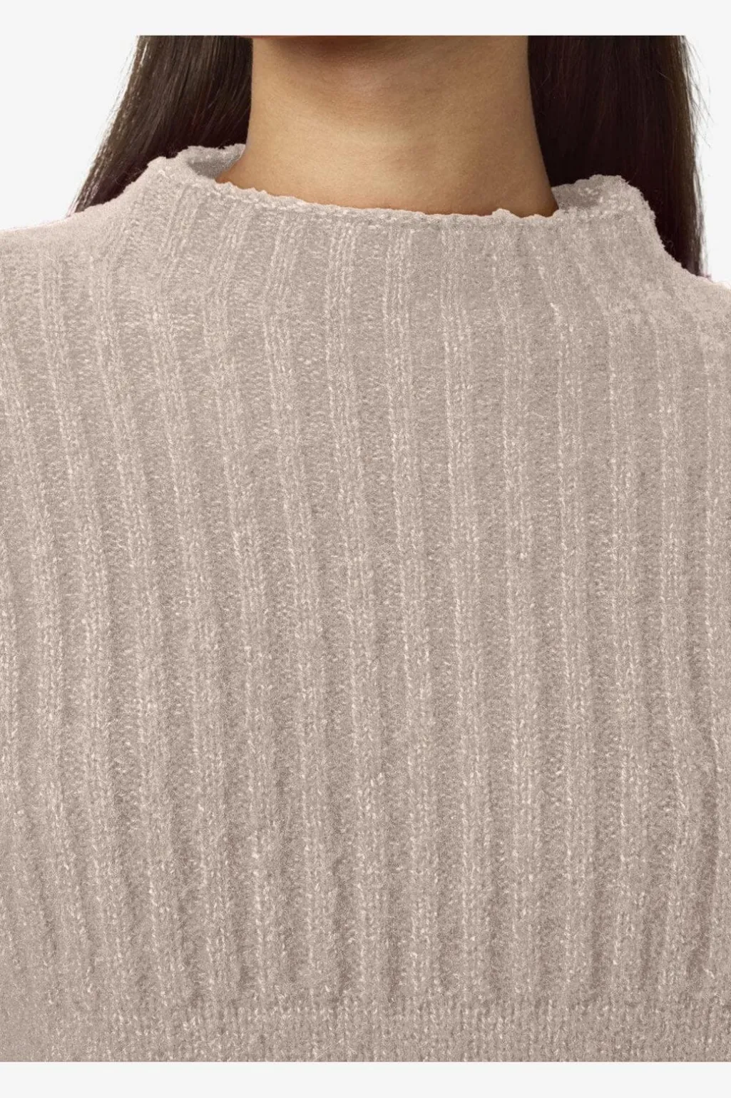 Nmnyla L/S Loose High Neck Knit Fwd Dd