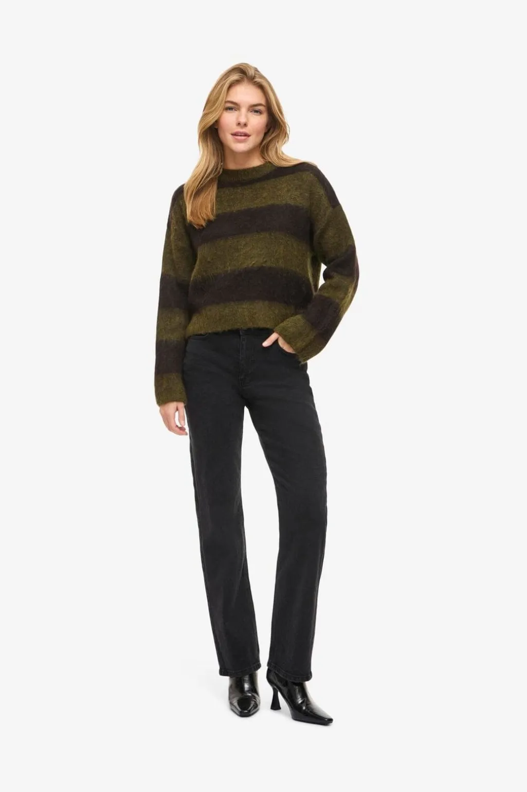 Nmsoff L/S O-Neck Knit