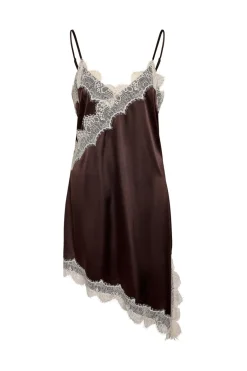 Nmsofie S/L Satin Lace Dress /Tnt8