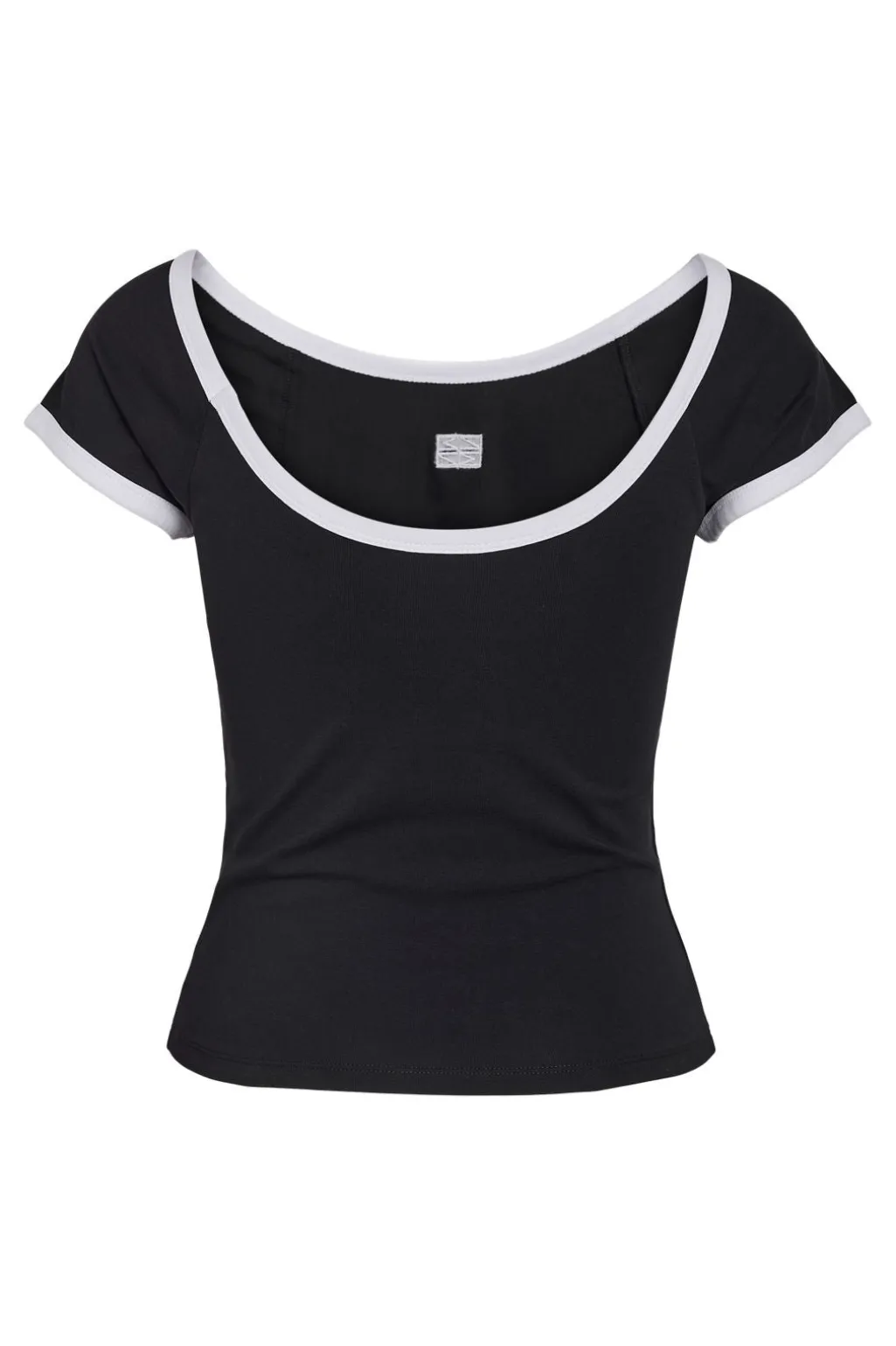 Nmtwin S/S O-Neck Contrast Tee Fwd