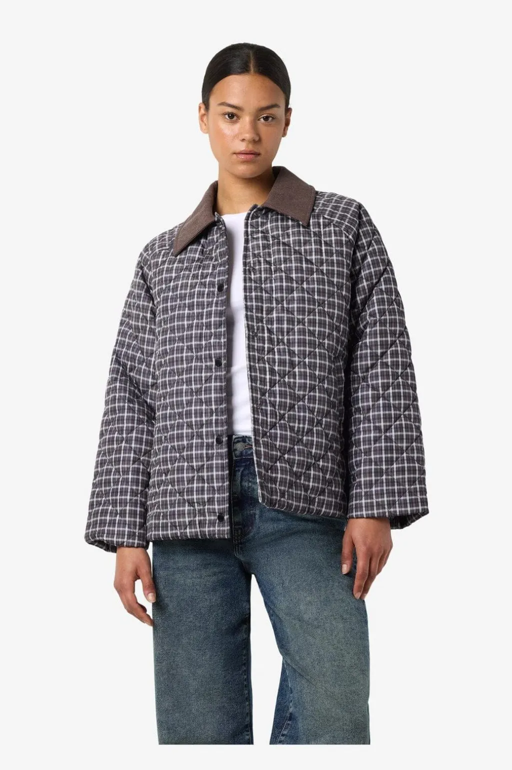 Nmvalley Quilted Jacket Dd Fwd