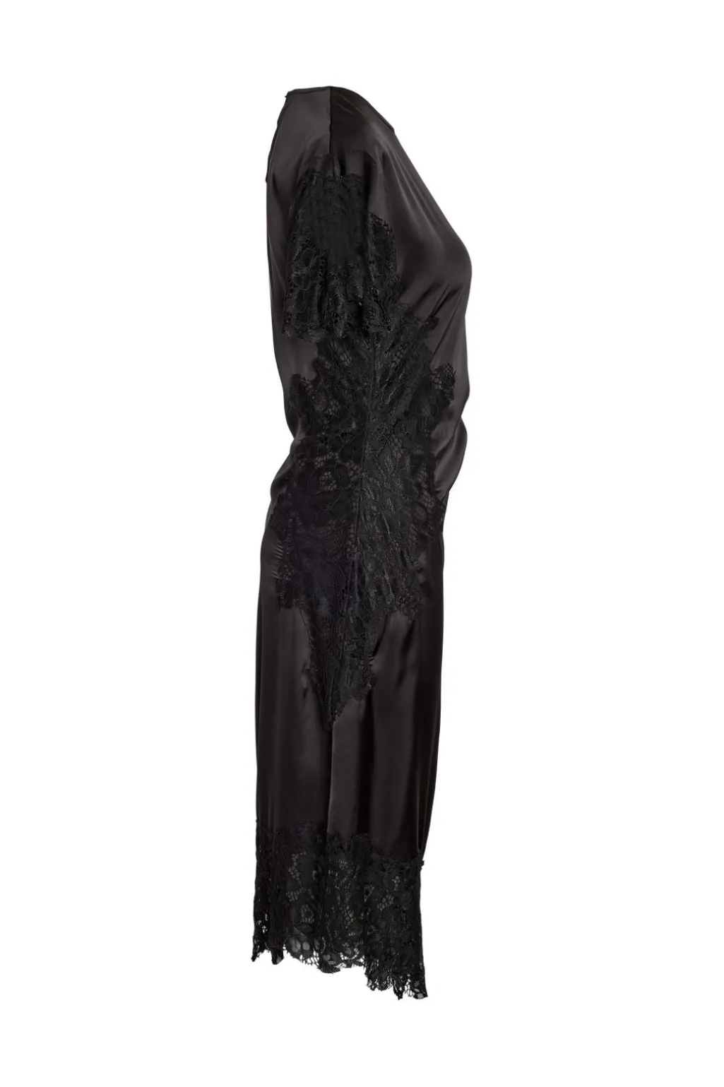 Nmwren S/S Satin Lace Long Dress