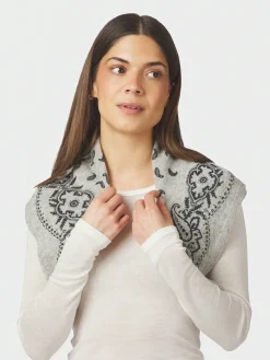 Nnadelina Paisley Knit Scarf 169506