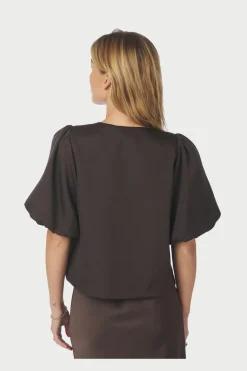 Nnaisa Dull Satin Blouse 164658