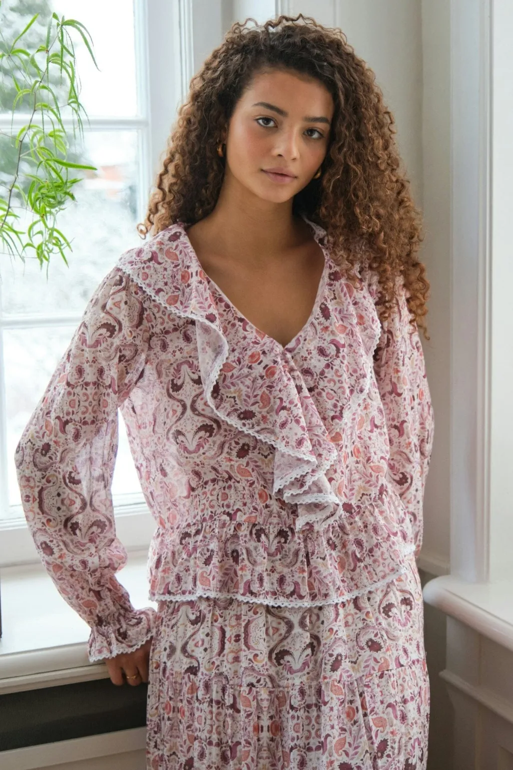 Nnajda Paisley Dance Blouse 167762