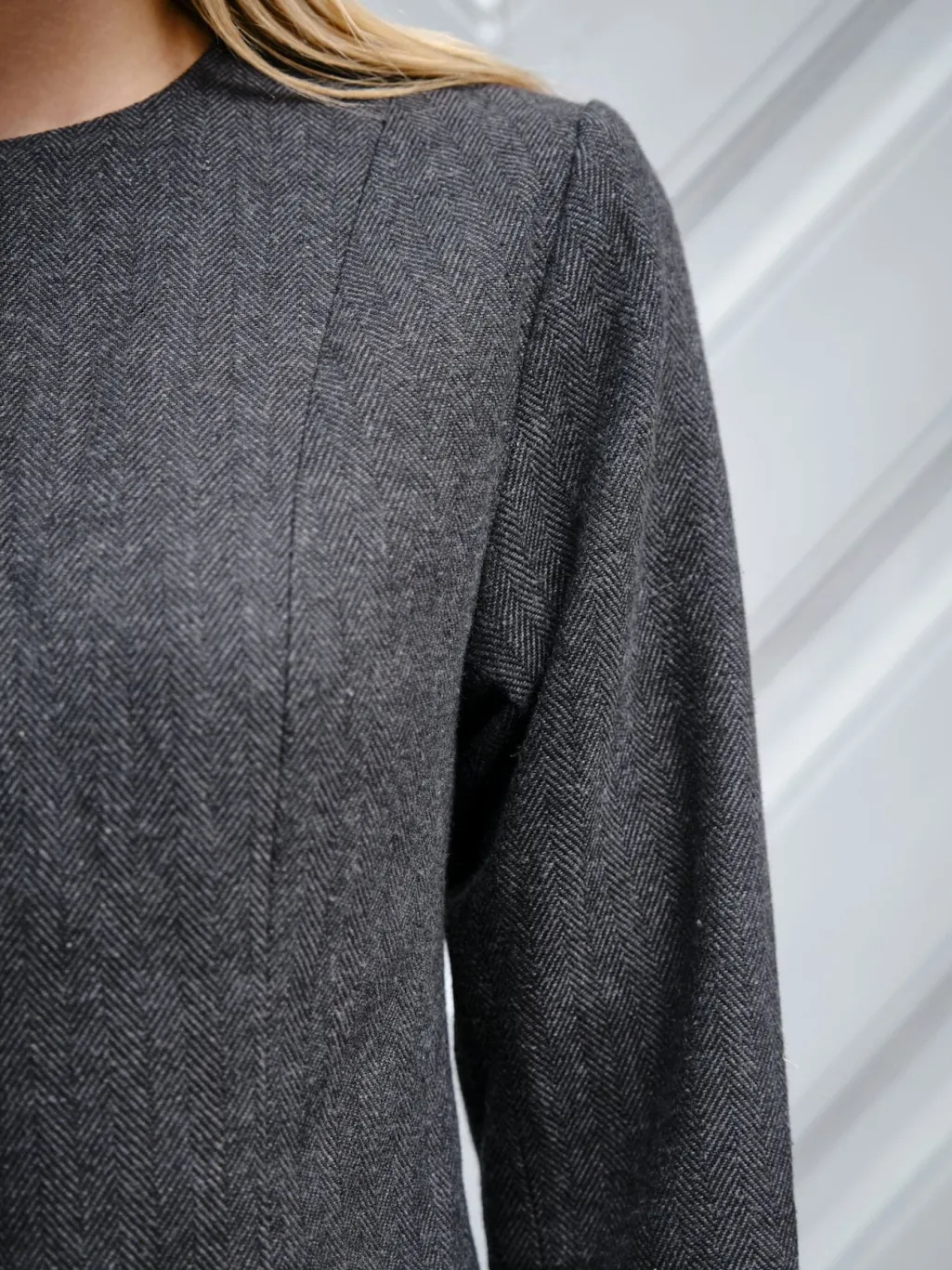 Nnamanda Herringbone Jacket 165445