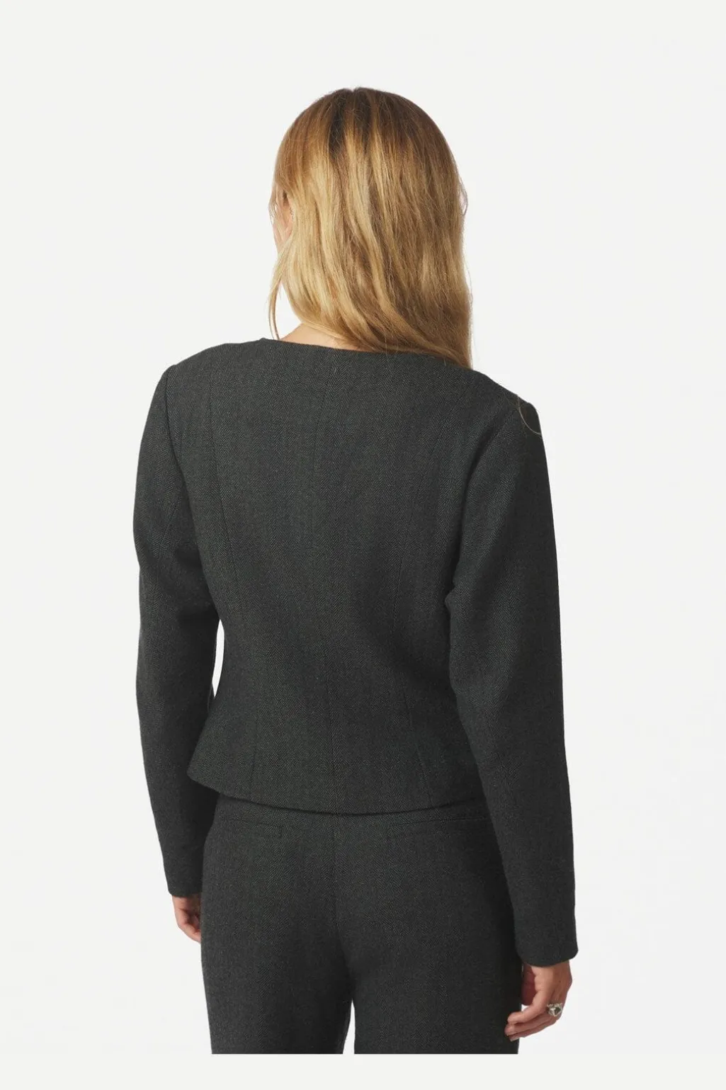 Nnamanda Herringbone Jacket 165445
