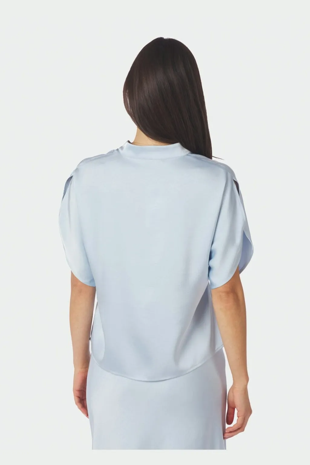 Nnanelle Heavy Sateen Blouse 168286