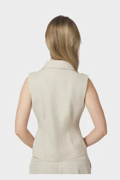 Nnannabella Structure Waistcoat 165355
