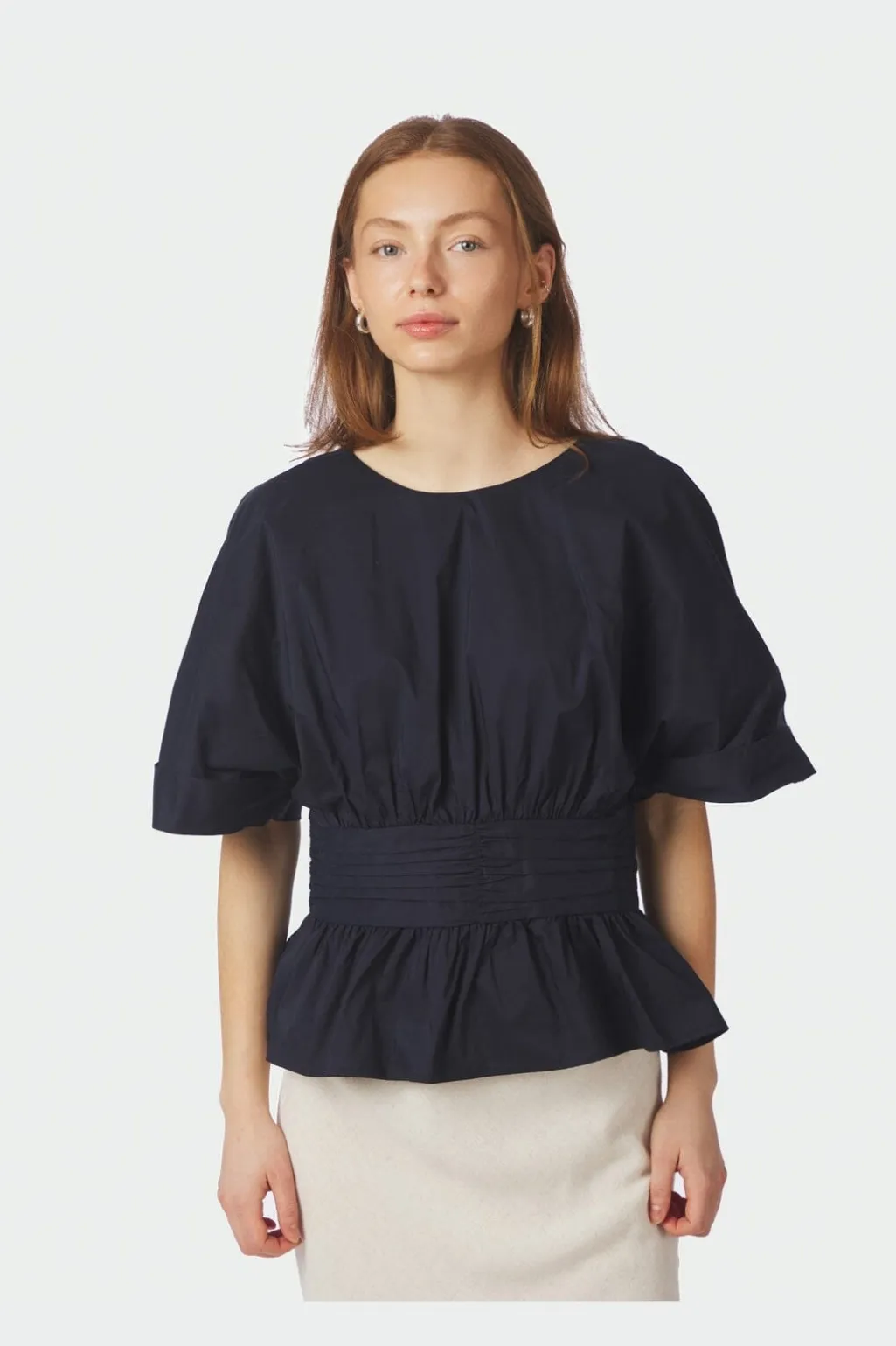 Nnannegret Poplin Blouse 162365