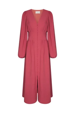 Nnannelie Solid Crepe Dress 169135