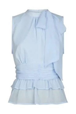 Nnansol Solid Chiffon Top 166671