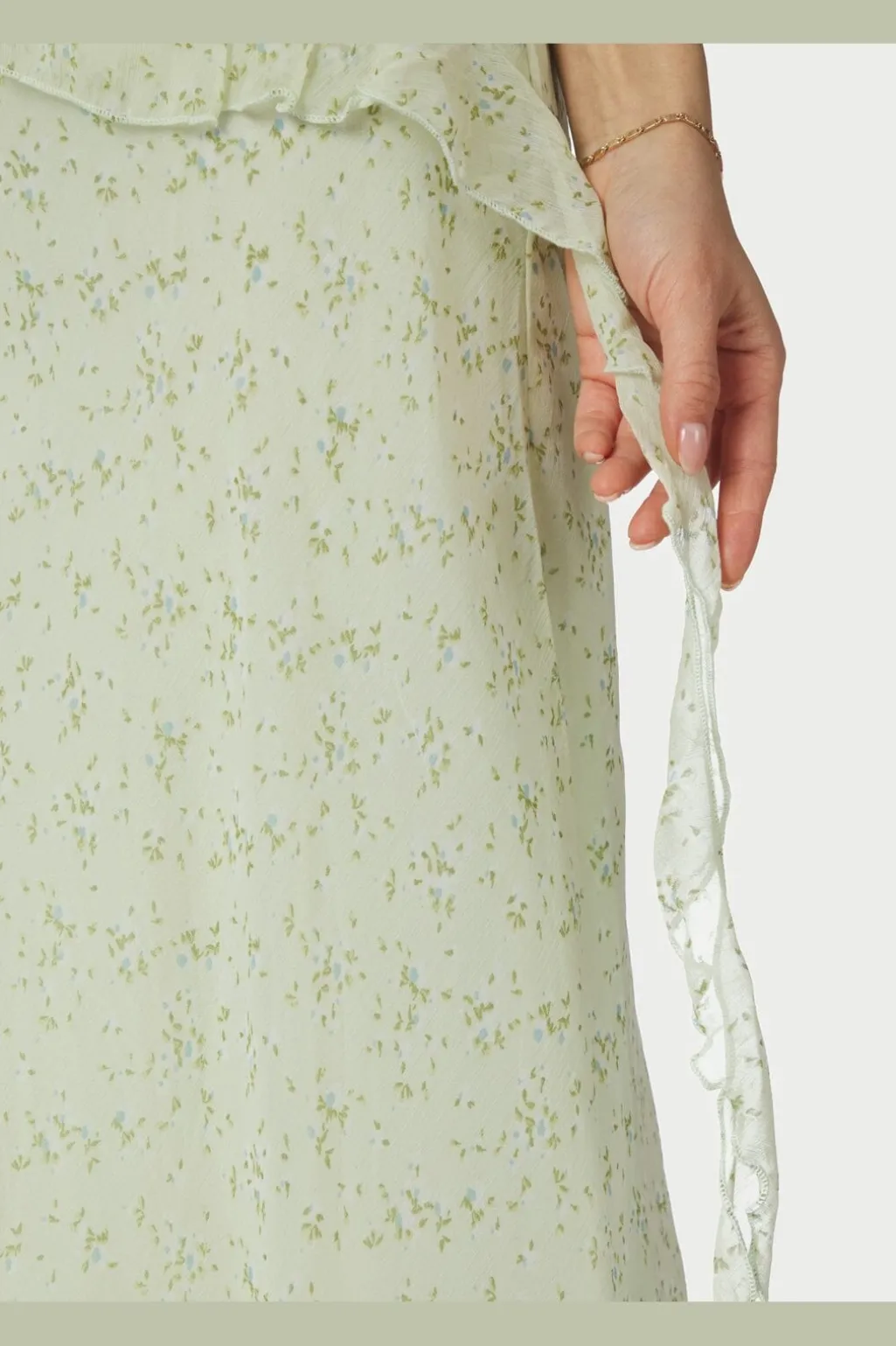 Nnbelena Leafy Ditsy Dress 169358