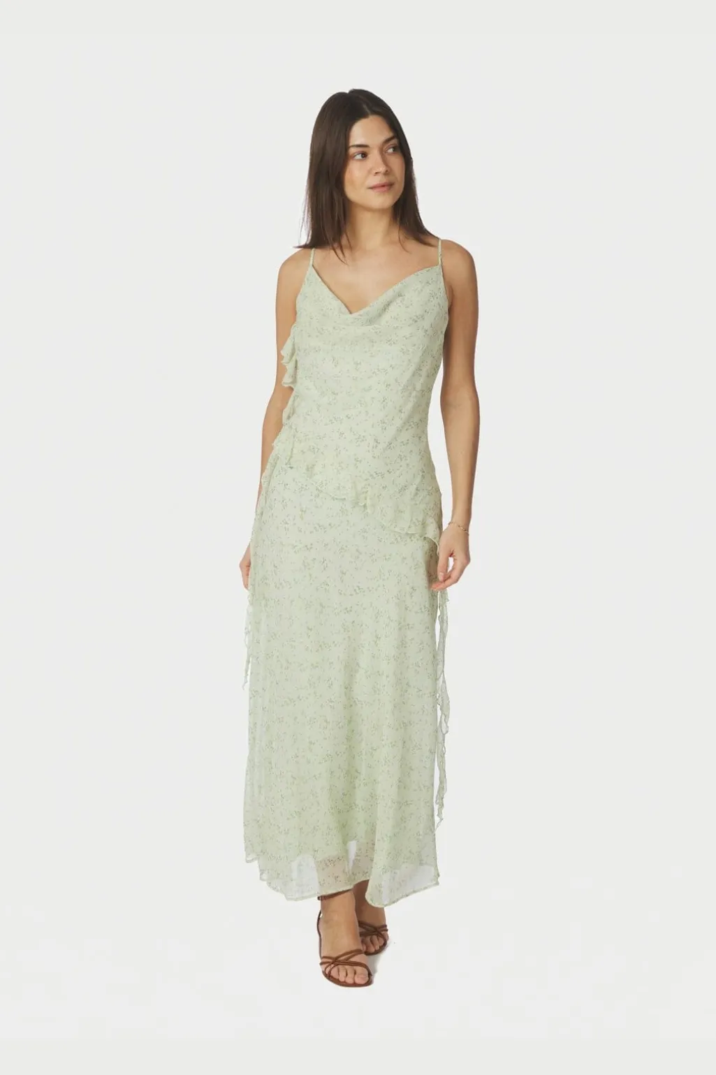 Nnbelena Leafy Ditsy Dress 169358